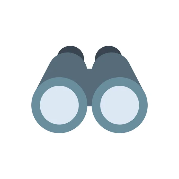 Ilustración Vectorial Binocular Sobre Fondo Transparente Símbolos Calidad Premium Icono — Vector de stock