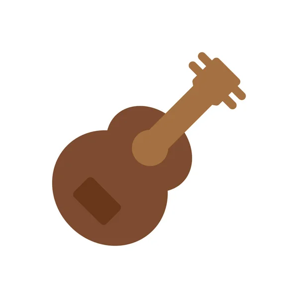 Ilustración Vectores Guitarra Sobre Fondo Transparente Símbolos Calidad Premium Icono — Archivo Imágenes Vectoriales