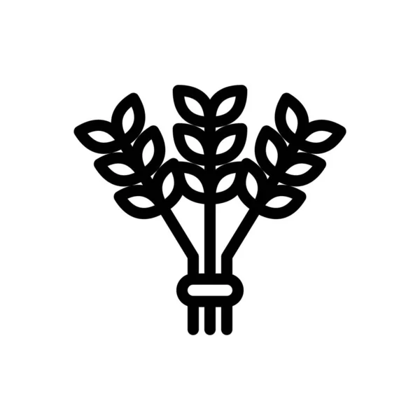 Векторні Ілюстрації Зернових Прозорому Фоні Символи Якості Премій Піктограма Тонкої — стоковий вектор