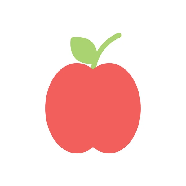 Apple Vector Illustration Transparent Background Premium Quality Symbols Stroke Icon — 스톡 벡터