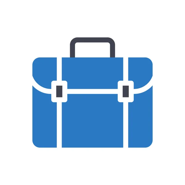 Luggage Vector Illustration Transparent Background Premium Quality Symbols Glyphs Icon — Vetor de Stock