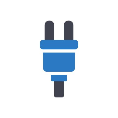 plug vector illustration on a transparent background.Premium quality symbols.Glyphs icon for concept and graphic design.