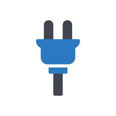 plug vector illustration on a transparent background.Premium quality symbols.Glyphs icon for concept and graphic design.