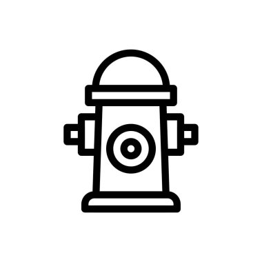hydrant vector illustration on a transparent background.Premium quality symbols.Thin line icon for concept and graphic design. 