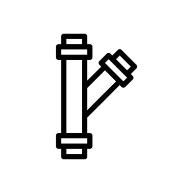 Şeffaf bir arkaplan üzerinde su vektörü çizimi. Premium kalite semboller. Konsept ve grafik tasarım için ince çizgi simgesi.