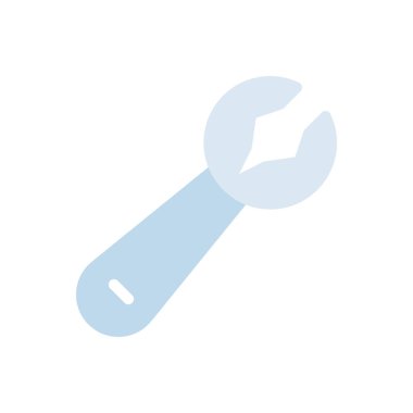 spanner vector illustration on a transparent background.Premium quality symbols.Stroke icon for concept and graphic design.