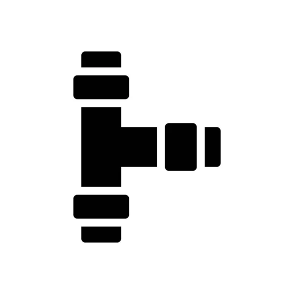 Pipeline Vector Illustration Transparent Background Premium Quality Symbols Glyphs Icon — Stok Vektör
