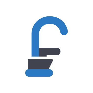 Şeffaf bir arkaplan üzerinde tap vektör çizimi. Konsept ve grafik tasarımı için mükemmel kalite sembolleri..