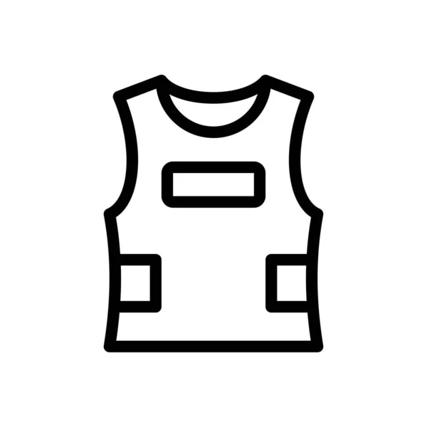 Life Jacket Vector Illustration Transparent Background Premium Quality Symbols Thin — 스톡 벡터