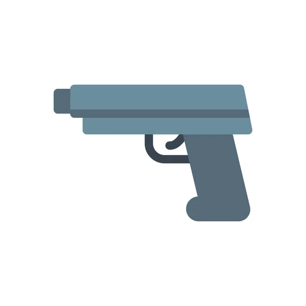 Pistol Vector Illustration Transparent Background Premium Quality Symbols Stroke Icon — Vettoriale Stock
