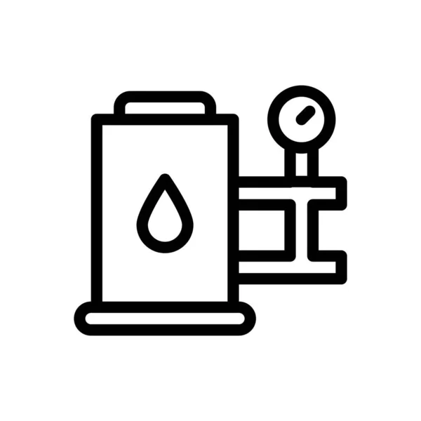 Water Boiler Vector Illustration Transparent Background Premium Quality Symbols Thin — Image vectorielle
