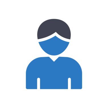 Saydam bir arkaplan üzerinde adam vektör çizimi. Premium kalite semboller. Konsept ve grafik tasarım simgeleri.