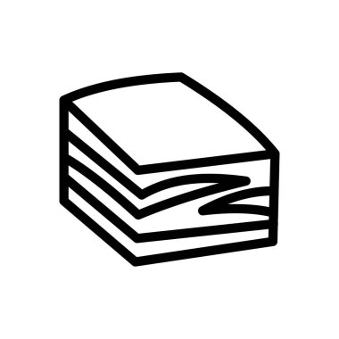 Şeffaf bir arkaplanda et vektör çizimi. Premium kalite semboller. Konsept ve grafik tasarım için ince çizgi simgesi. 