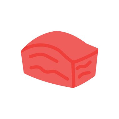 Şeffaf bir arkaplan üzerinde sığır vektör çizimi. Konsept ve grafik tasarım için mükemmel kalite simgeleri..