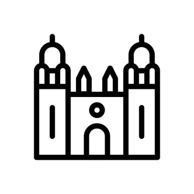 augustaarch vector illustration on a transparent background.Premium quality symbols.Thin line icon for concept and graphic design.