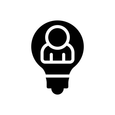 Şeffaf bir arkaplan üzerinde fikir vektör illüstrasyonu. Konsept ve grafik tasarım için mükemmel kalite sembolleri..