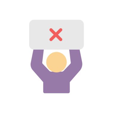 Şeffaf bir arkaplan üzerindeki vektör illüstrasyonunu iptal et. Konsept ve grafik tasarım için kaliteli simgeler..