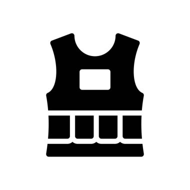 bullet proof vector illustration on a transparent background.Premium quality symbols.Glyphs icon for concept and graphic design. 