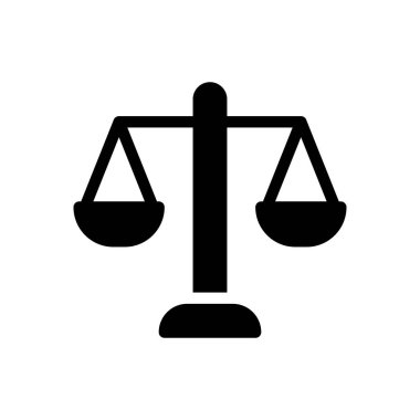 law vector illustration on a transparent background.Premium quality symbols.Glyphs icon for concept and graphic design. 