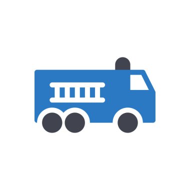 Şeffaf bir arkaplan üzerinde kamyon vektör çizimi. Konsept ve grafik tasarım için mükemmel kalite semboller..