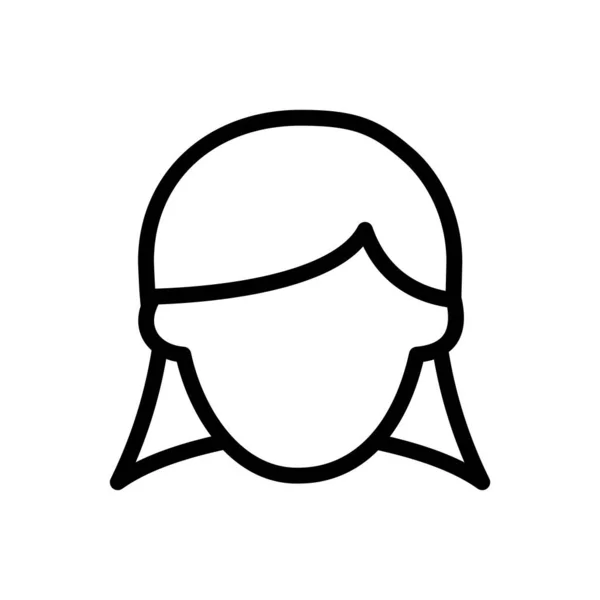 Жіноча Векторна Ілюстрація Прозорому Фоні Символи Якості Премій Піктограма Тонкої — стоковий вектор