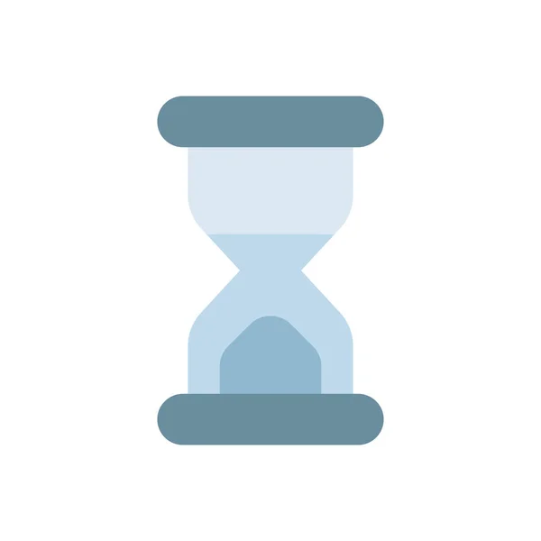 Hourglass Vector Illustration Transparent Background Premium Quality Symbols Stroke Icon — Stock Vector