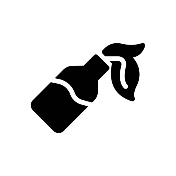 Bottle Vector Illustration Transparent Background Premium Quality Symbols Glyphs Icon — Archivo Imágenes Vectoriales