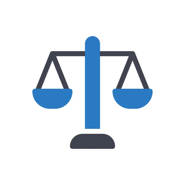 Law Vector Illustration Transparent Background Premium Quality Symbols Glyphs Icon — Stockvector