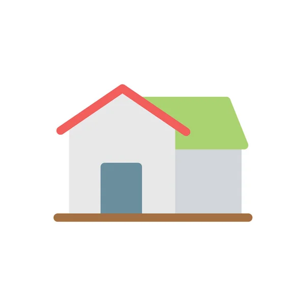 Ház Vektor Illusztráció Egy Átlátszó Hátteret Prémium Minőségű Szimbólumok Stroke — Stock Vector