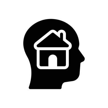 Şeffaf bir arkaplan üzerinde zihin vektör illüstrasyonu. Konsept ve grafik tasarım için mükemmel kalite sembolleri..