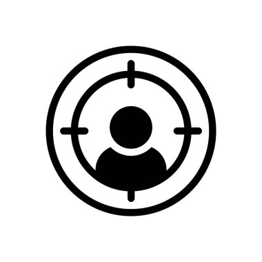 Şeffaf bir arkaplan üzerinde hedef vektör çizimi. Konsept ve grafik tasarımı için mükemmel kalite sembolleri.. 