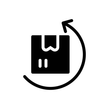 Şeffaf bir arkaplan üzerinde paket vektör illüstrasyonu. Konsept ve grafik tasarımı için mükemmel kalite sembolleri.. 