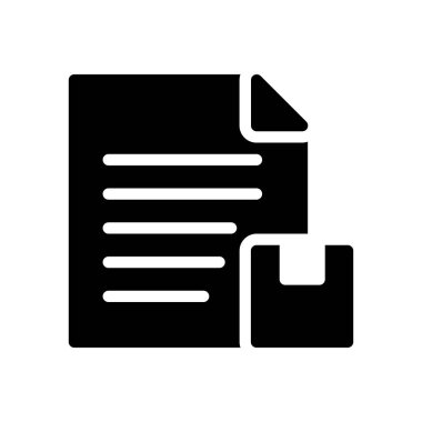 Saydam bir arkaplan üzerinde kağıt vektör illüstrasyonu. Konsept ve grafik tasarımı için mükemmel kalite sembolleri..