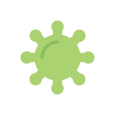 Şeffaf bir arkaplan üzerinde bakteri vektör çizimi. Konsept ve grafik tasarımı için prim kalite simgeleri.. 