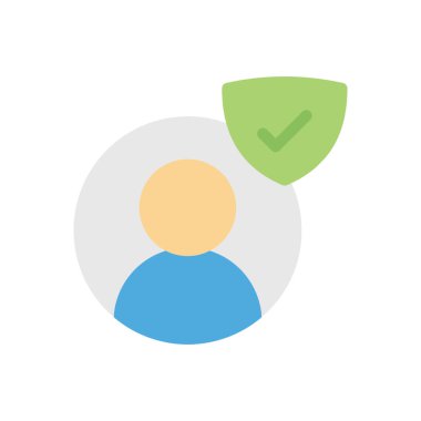 Şeffaf bir arkaplanda profil vektör çizimi. Konsept ve grafik tasarımı için kaliteli semboller.. 