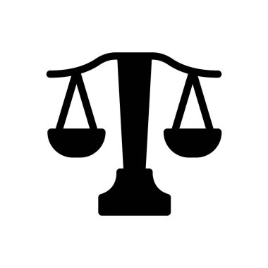 Şeffaf bir arkaplanda vektör illüstrasyonunu dengeleyin. Konsept ve grafik tasarımı için kaliteli semboller..