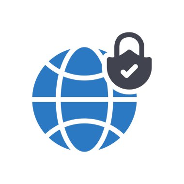 Şeffaf bir arkaplan üzerinde küresel vektör illüstrasyonu. Konsept ve grafik tasarımı için özel kalite semboller..