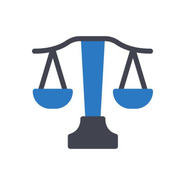 Şeffaf bir arkaplanda vektör illüstrasyonunu dengeleyin. Konsept ve grafik tasarımı için kaliteli semboller..