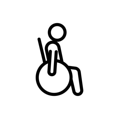 disable vector illustration on a transparent background.Premium quality symbols.Thin line icon for concept and graphic design.