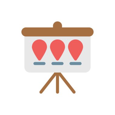 Şeffaf bir arkaplan üzerinde konum vektör illüstrasyonu. Konsept ve grafik tasarımı için premium kalite simgeleri..