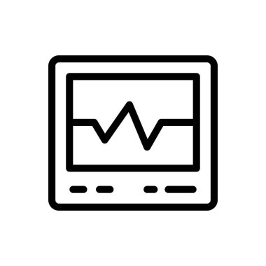 Şeffaf bir arkaplan üzerinde tıbbi vektör çizimi. Premium kalite sembolleri. Konsept ve grafik tasarım için ince çizgi simgesi. 