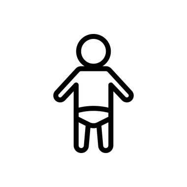 kid vector illustration on a transparent background.Premium quality symbols.Thin line icon for concept and graphic design.