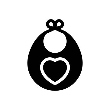 bib vector illustration on a transparent background.Premium quality symbols.Glyphs icon for concept and graphic design.