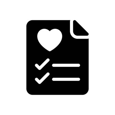 Şeffaf bir arkaplan üzerinde kalp vektör çizimi. Konsept ve grafik tasarım simgeleri için kaliteli semboller.. 