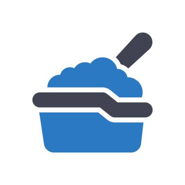 Şeffaf bir arkaplan üzerinde banyo vektörü çizimi. Konsept ve grafik tasarım simgeleri için kaliteli semboller..