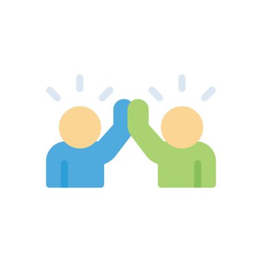 high fives vector illustration on a transparent background.Premium quality symbols.Stroke icon for concept and graphic design.