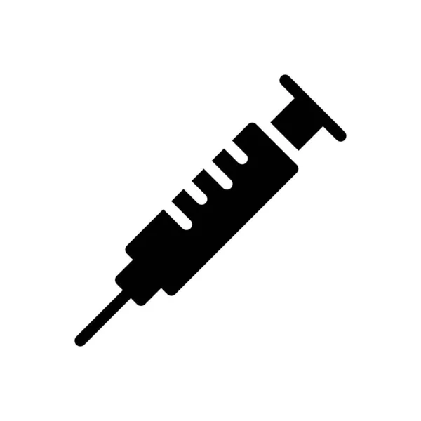 Illustration Des Injektionsvektors Auf Transparentem Hintergrund Symbole Höchster Qualität Glyphen — Stockvektor