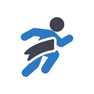 Şeffaf bir arkaplan üzerinde kazanan vektör çizimi. Konsept ve grafik tasarımı için mükemmel kalite sembolleri..