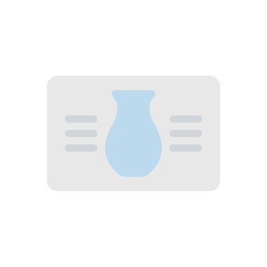 Şeffaf bir arkaplan üzerinde çömlek vektör çizimi. Konsept ve grafik tasarımı için birinci sınıf kalite simgeler..