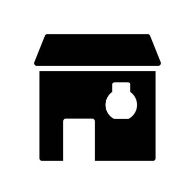 Şeffaf bir arkaplan üzerinde çömlek vektör illüstrasyonu. Konsept ve grafik tasarımı için mükemmel kalite semboller.. 